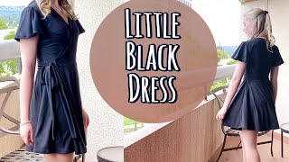 Little Black Dress | Sewing Vlog by Seams Like Sarah 446 views 4 years ago 10 minutes, 10 seconds