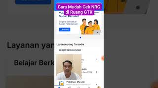 Cara Mudah Cek NRG di Ruang GTK #nrgguru #nrg #nomorregistrasiguru #ruanggtk #teacherappreciation