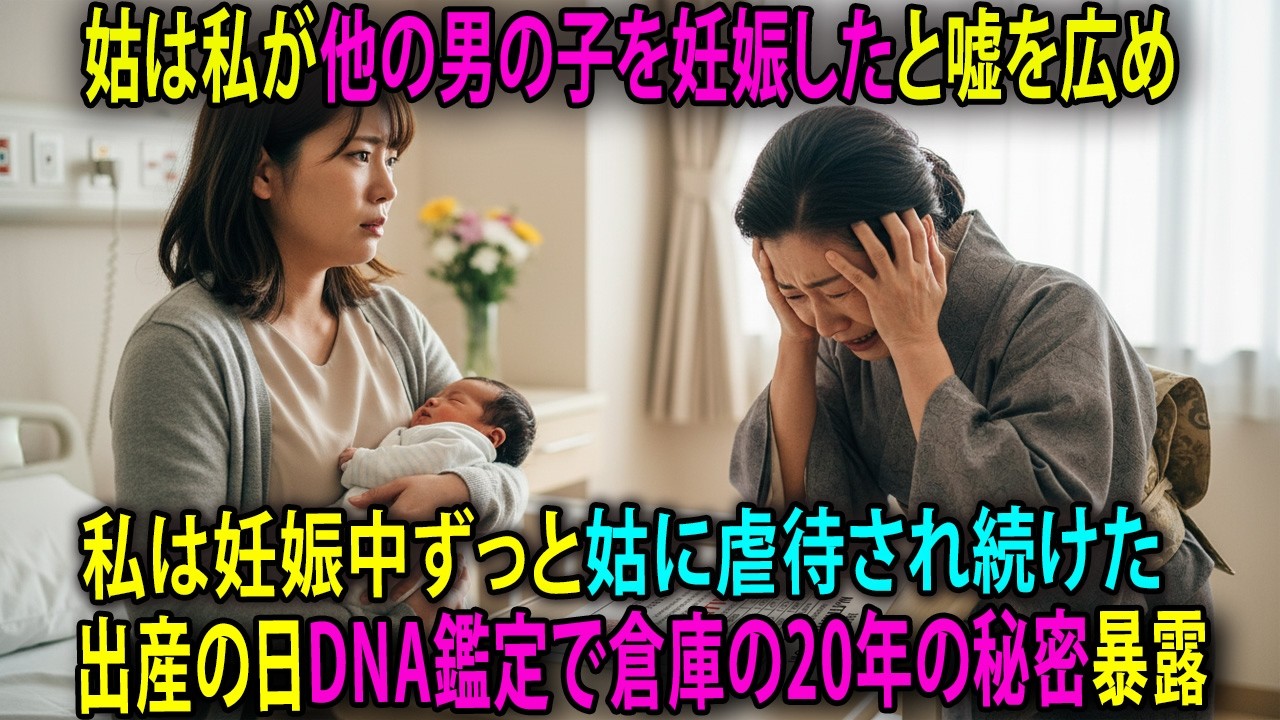 【実話】「不倫の子を産む汚れた嫁！」義母が近所にデマを拡散→出産の瞬間に判明したDNA検査の結果、義母が真っ青になった20年前の衝撃の真実とは？