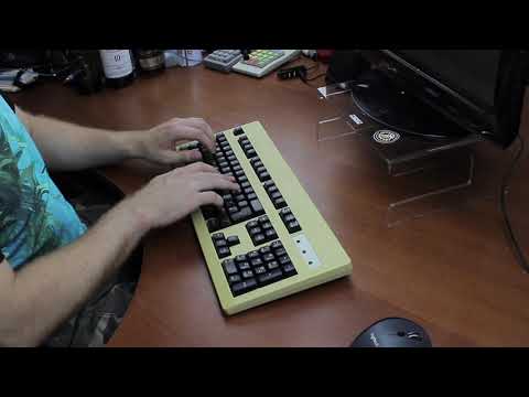 Typing Demo XL - Cherry MY Type 1 (Cherry G81-3000) (ASMR)