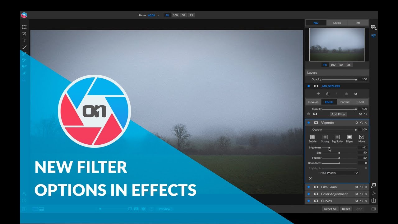 New filter. On1 resize. Perfect photo Suite Мак.