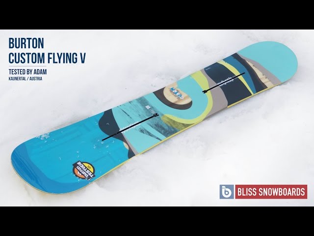 BURTON CUSTOM flying vバートン カスタム 2016 Burton Custom Flying V 2016 Snowboard Review By Adam At Bliss