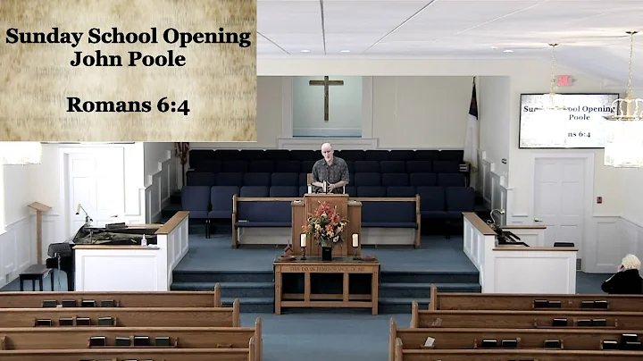 Sunday School 10/9/22 - John Poole + Matthew Estep