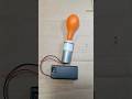 How I Inflate balloons with Air Pump Machines #dcmotor #project #tech