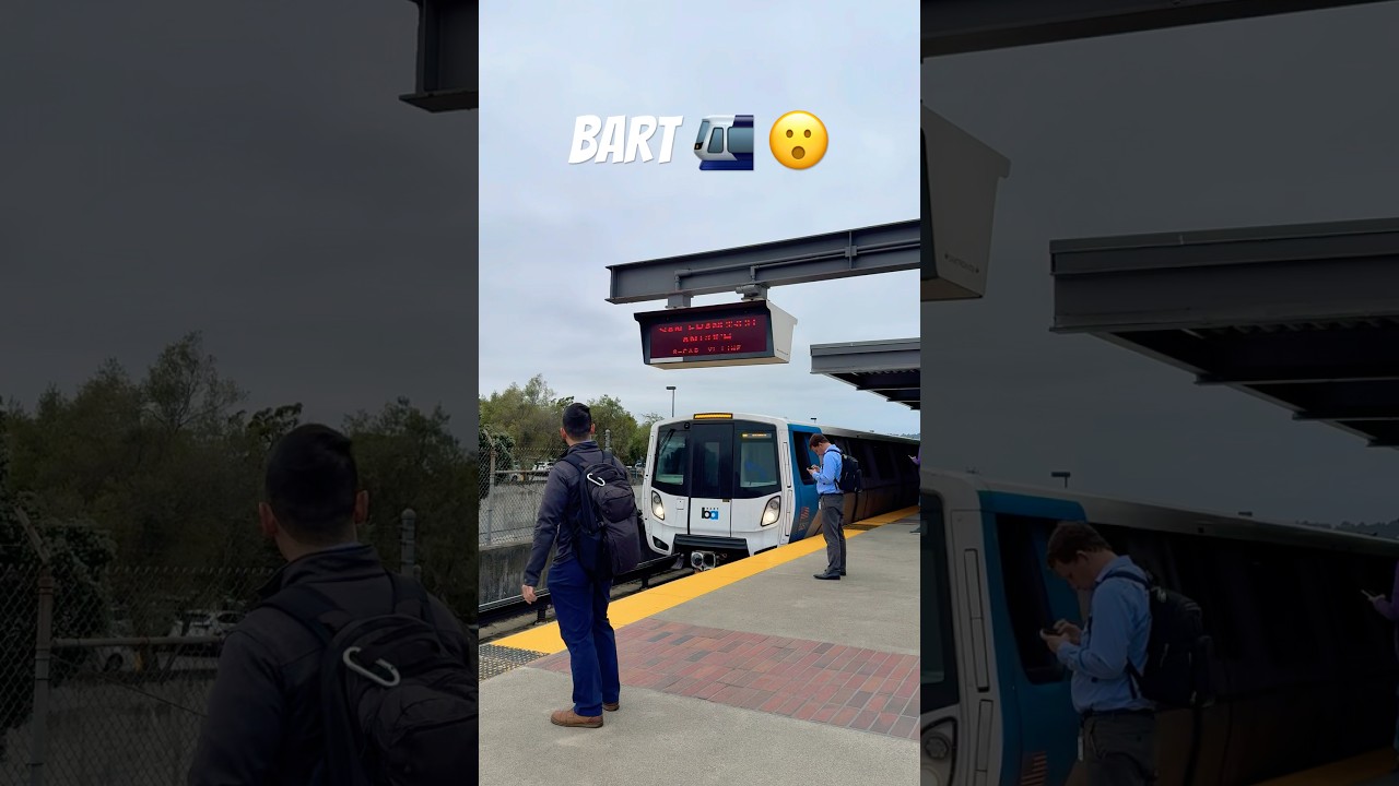 🚈👟BART, Daly City 