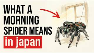 What the Japanese Have Believed for 1000 Years About the Spider You See in the Morning