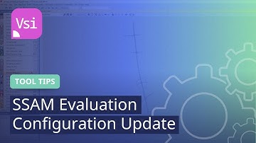 SSAM Evaluation Configuration Update | PTV Vissim | ToolTips