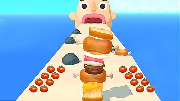 Sandwich Runner - SpeedRun All Levels Gameplay Walkthrough Android,ios New Update E1