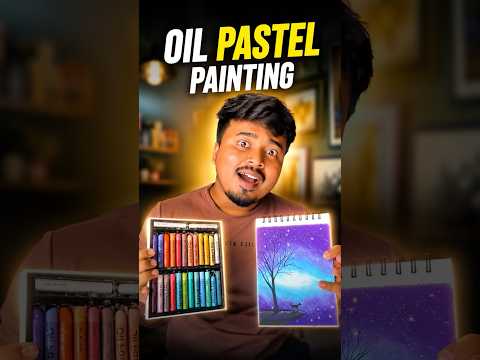 Itna Soft Blending Hoga kabhi Nahin Socha 🤯 #shorts #oilpastel #drawing #painting #art #artist