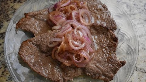 Bistec de palomilla. Una carne especial y con mucho sabor.