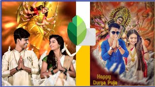 Navratri Special Photo Editing Snapseed // Durga Puja Special Photo Editing 2021 // Editor Sagor screenshot 5