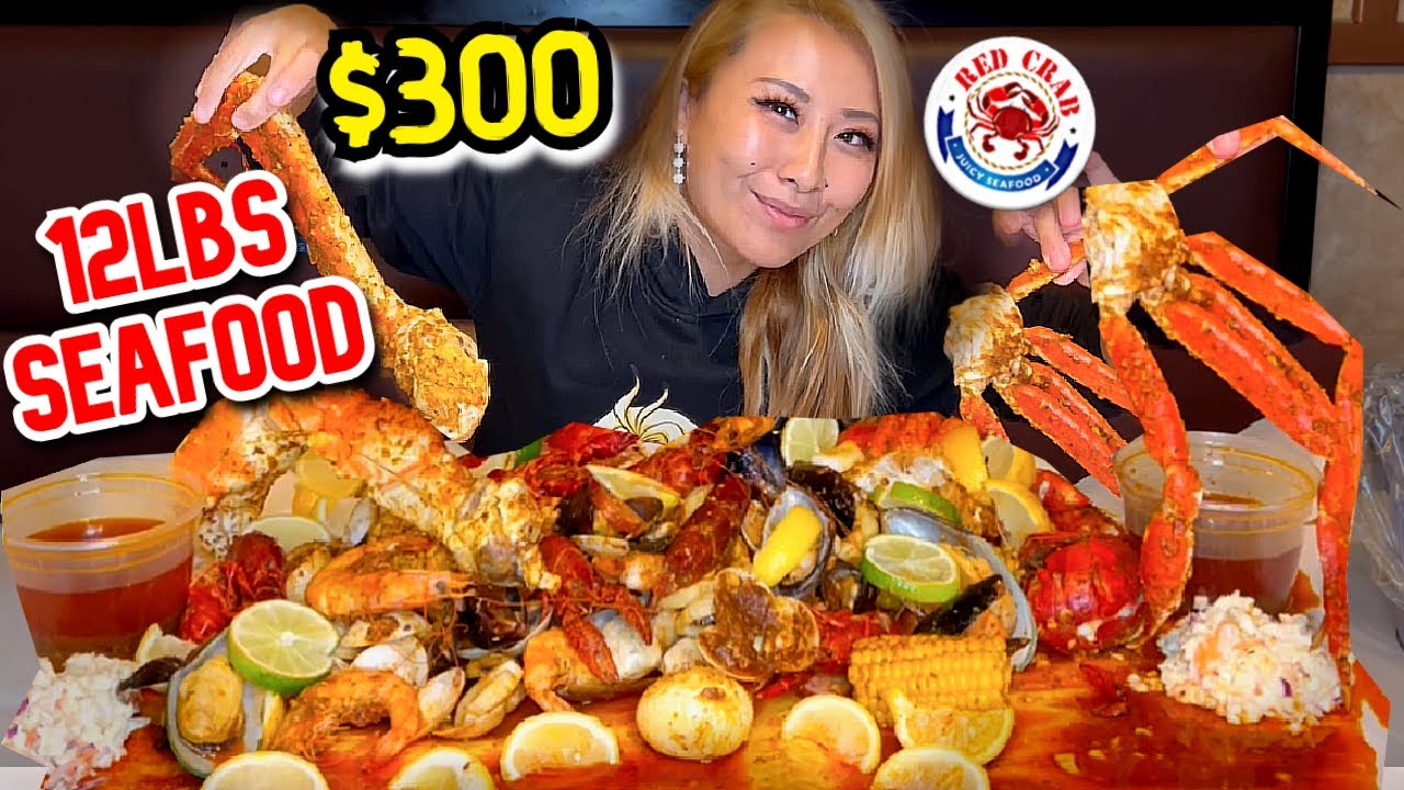 300 WORTH OF SEAFOOD!! 12LB BOIL CHALLENGE at Red Crab in Durham, NC