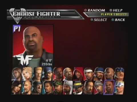 Def Jam Vendetta - All Characters and Stage 