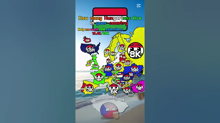 How many Hungarians are in your country #europe #mapguide #geography #map #geoportal #mapping