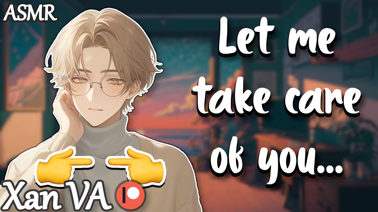 Best Friend Nurses You When You're Sick🤒(ASMR M4F)(Sick Listener)(Friends to Lovers)(Homemade Soup)