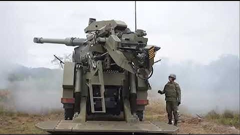 ATMOS 2000 155mm self propelled howitzer