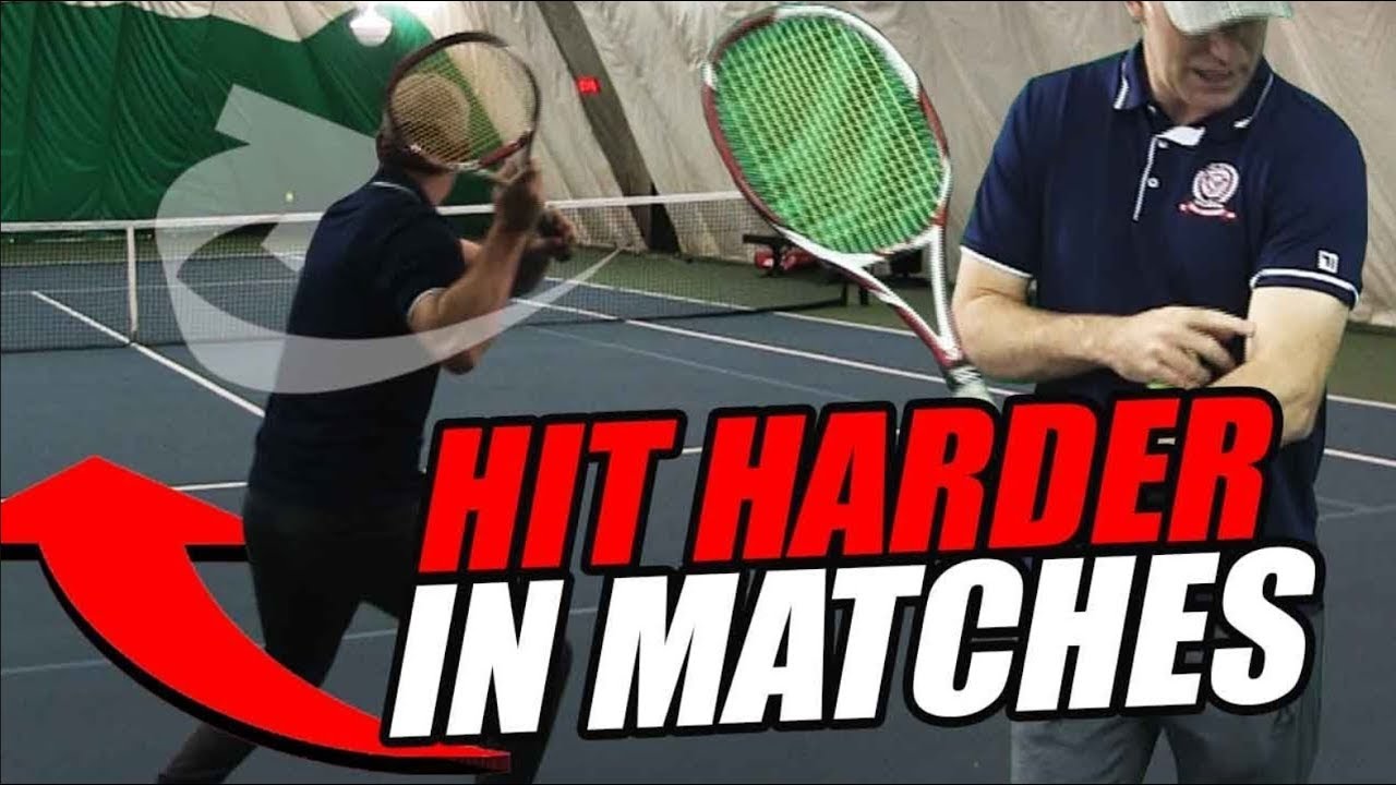 Forehand Tennis Lesson 3 Steps to Hitting Harder Forehands in Match