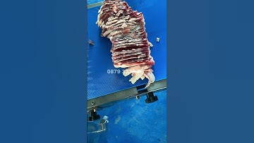 Máy cắt thái thịt tự động #maycatthit #maythaithit #nguyenlinhduong