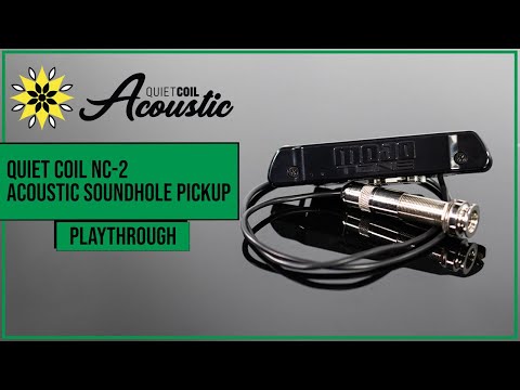 MOJOTONE Quiet Coil NC-2 Acoustic Soundhole Pickup - DEMO