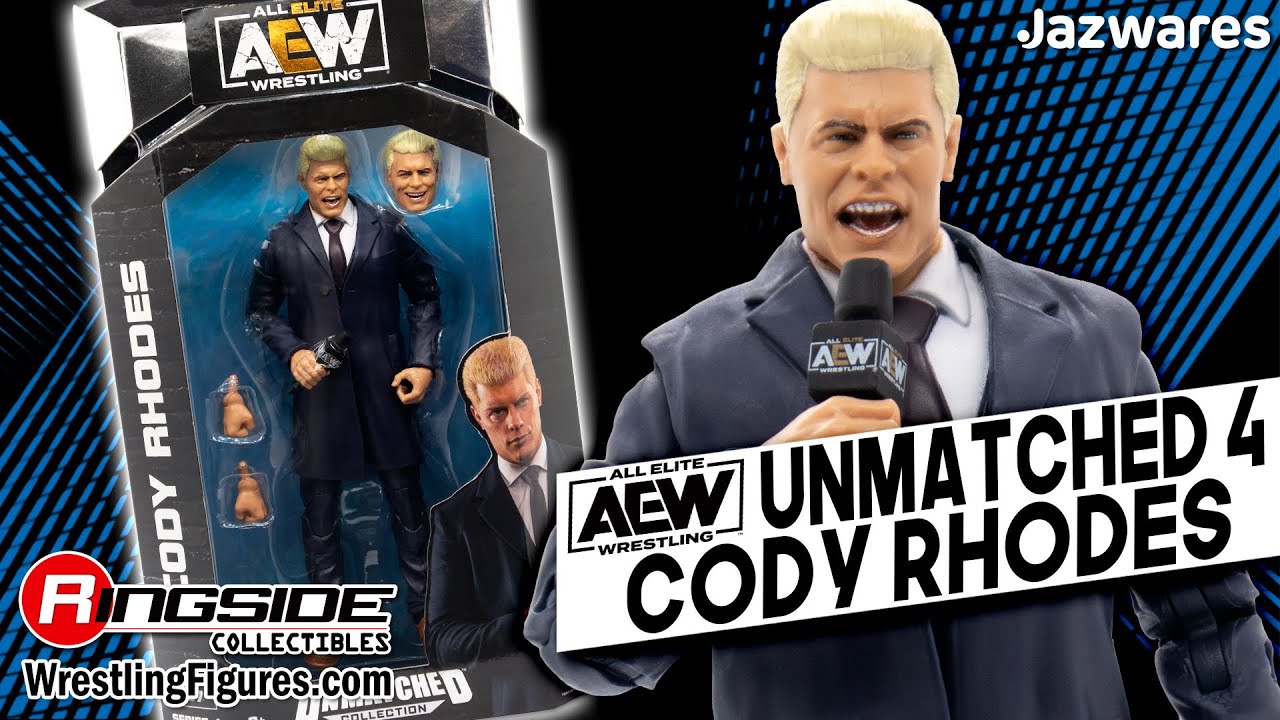 Cody Rhodes (Suited) - AEW Unmatched Series 4 Toy Wrestling Action