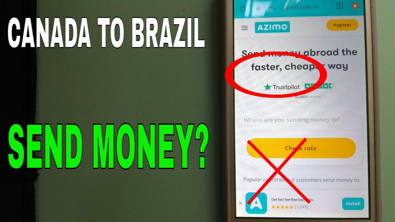 🔴 How To Transfer Money Overseas From Canada To Brazil🔴