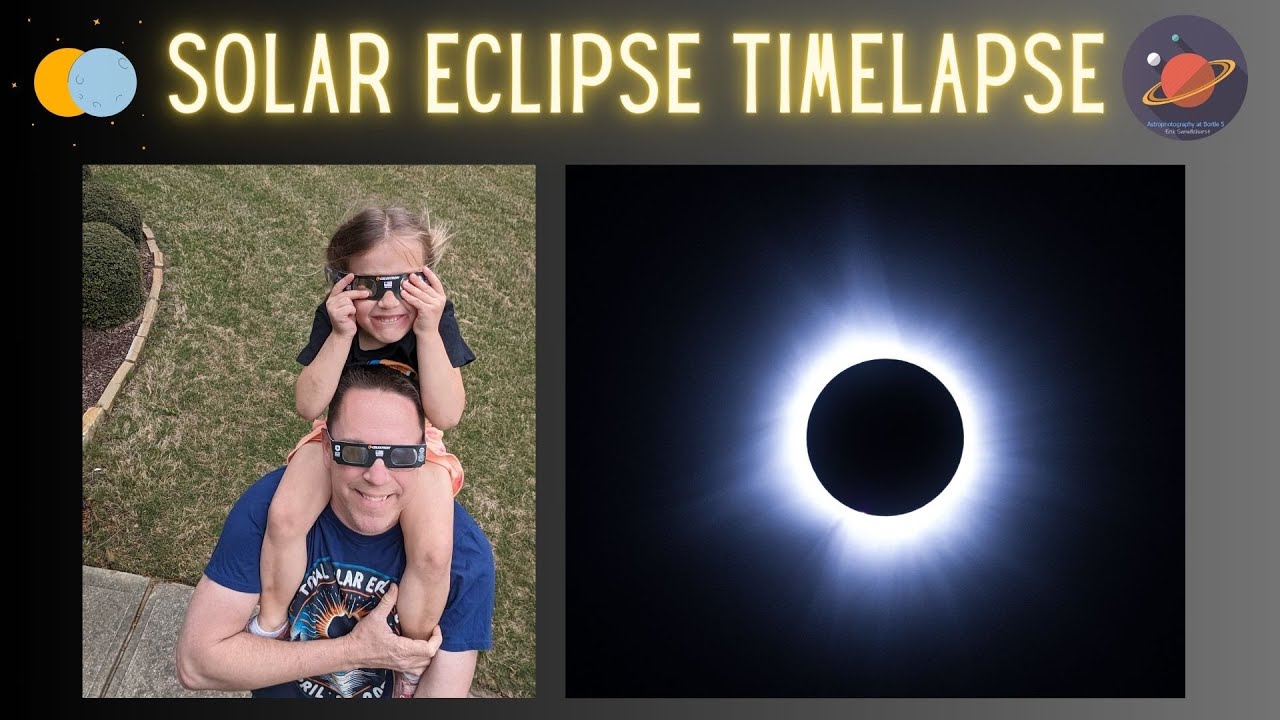 Solar Eclipse Timelapse - YouTube