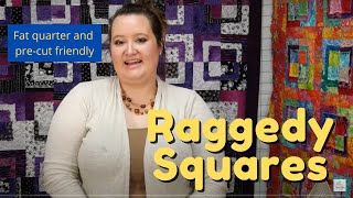 RAGGEDY SQUARE - Join Brianna for this SUPER FAST and FUN project!!