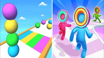 Layer Man 3D 🆚 Ball stacking 🔥vs - All Levels Gameplay walkthrough Android iOS Ep1🎮🎯🆚
