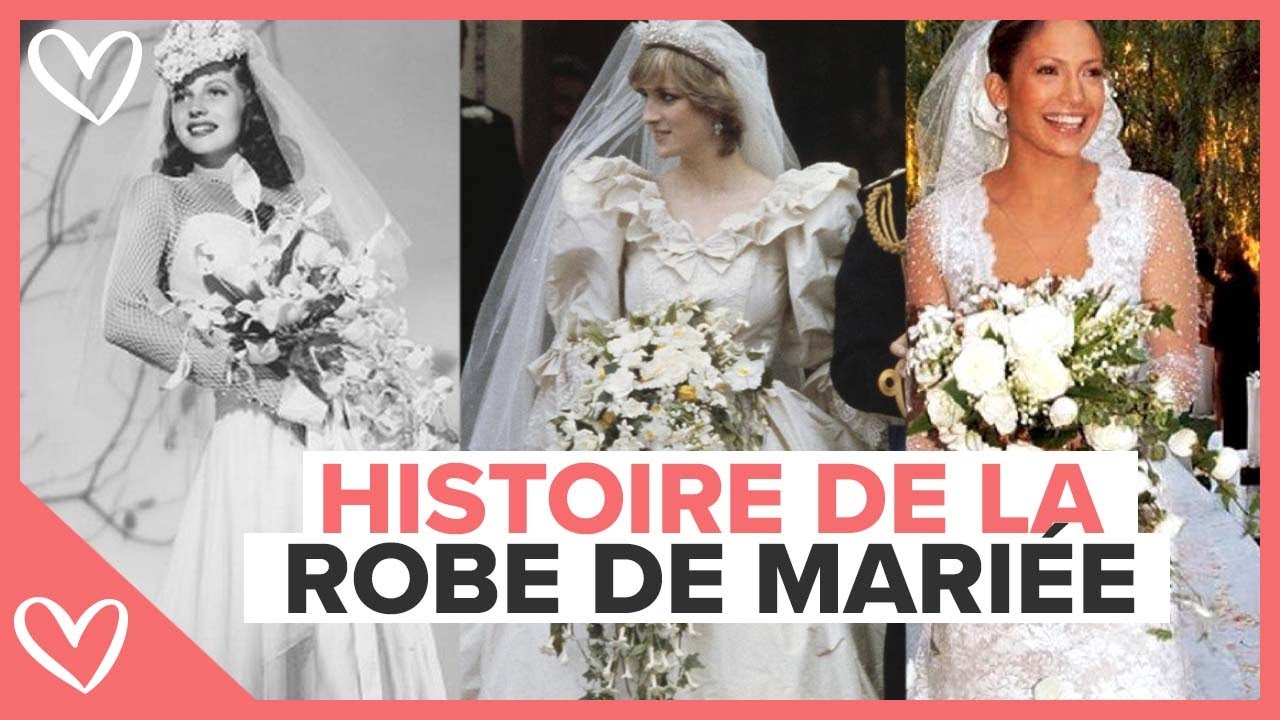 👰 ROBRES de MARIÉE- 100 ans d'histoire - YouTube
