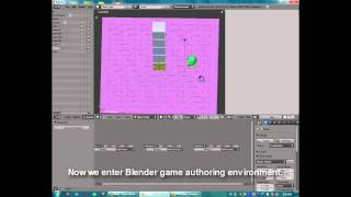 BLENDER: Game Engine Simple Demo