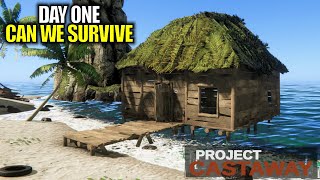 Tropical Island Survival Day 1 | Project Castaway Gameplay | Part 1 screenshot 1