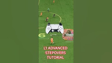 Master the Advanced L1 Stepovers in FC 25 🔥 | Skill Tutorial + Input Overlay #fc25 #shorts