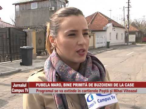 PUBELA MARO, BINE PRIMITA DE BUZOIENII DE LA CASE