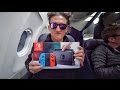 Nintendo Switch on an Airplane