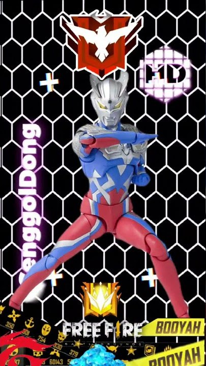 Ultraman Mama mantu 3D Booyah Free Fire Senggol Dong