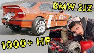 1000+ hp Azərbaycanın ən sürətli Bmw E36 si