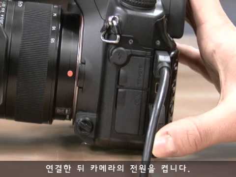 [강의] DSLR-A700/Alpha와 HDTV 연결방법 (HDMI 케이블 이용)