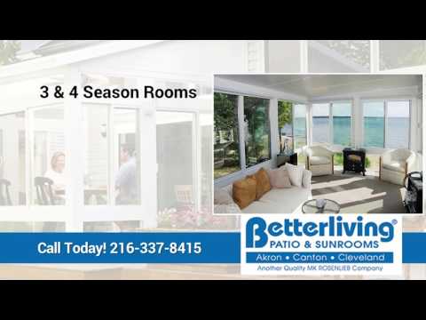 Betterliving Sunrooms of Akron Canton Cleveland | Strongsville OH Patio and Deck Enclosures