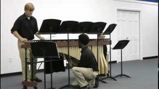 Limestone College Percussion Ensemble, iPan Steel Drum Band perform Stubernic by Mark Ford.