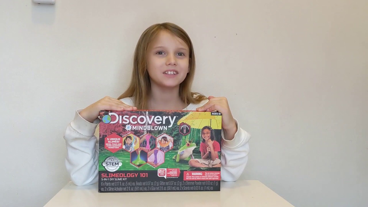 How To Make The BEST SLIME, DISCOVERY/ unboxing and making slime