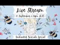 19 September (pt2) - Colouring Enchanted Animals Special by Kanoko Egusa