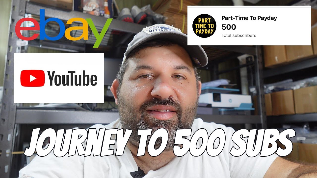 How YouTube Changed My Life with Less Than 500 Subscribers | My eBay ...