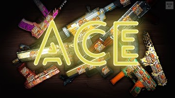 CS:GO ACE with AWP and TEC-9