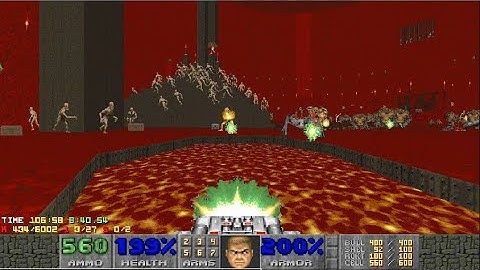 Doom 2 Chillax Speedrun D2ALL UV-Speed [TAS] in 2:50:42