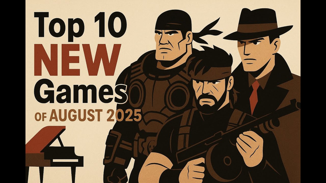 10 New Games You Can't Miss in August 2025! - YouTube