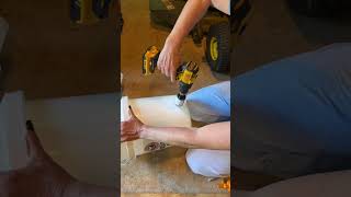 Installing honey gates for honey extraction