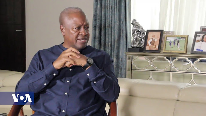 Former Ghana President and Opposition Leader John Mahama Speaks on Calls for Election Inquiry Part 2