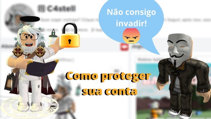 COMO PROTEGER A SUA CONTA NO ROBLOX 