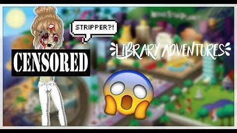 I BECAME A STRIPPER?! LIBRARY ADVENTURES