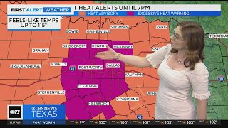 Dangerous heat continues in Dallas-Fort Worth